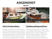 Tablet Screenshot of angenendt.nl